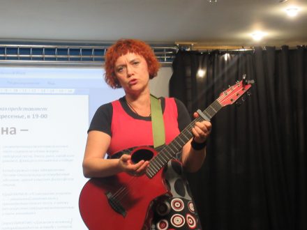 Olga CHikina. Foto Nikolaya Mileshkina