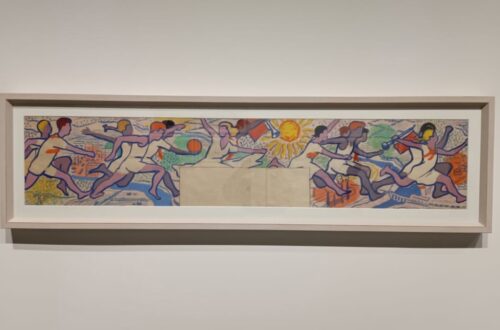 Эскизы мозаичных панно для оформления Дворца пионеров // фото Т. Риздвенко